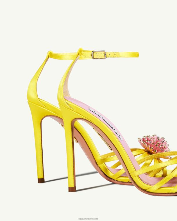 Aquazzura Anemone Sandal 105 YELLOW TZ66666