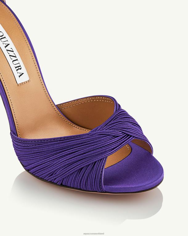 Aquazzura Bellini Beauty Sandal 105 PURPLE TZ66653