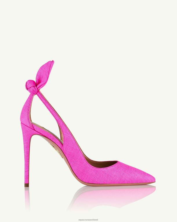 Aquazzura Bow Tie Pump 105 FUCHSIA TZ666187