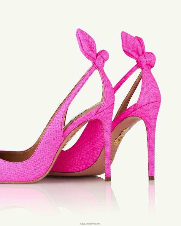 Aquazzura Bow Tie Pump 105 FUCHSIA TZ666187