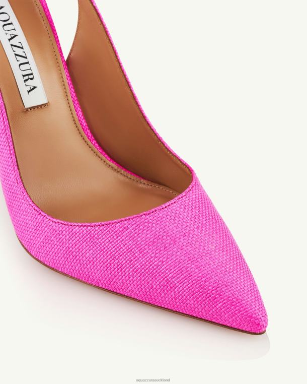 Aquazzura Bow Tie Pump 105 FUCHSIA TZ666187