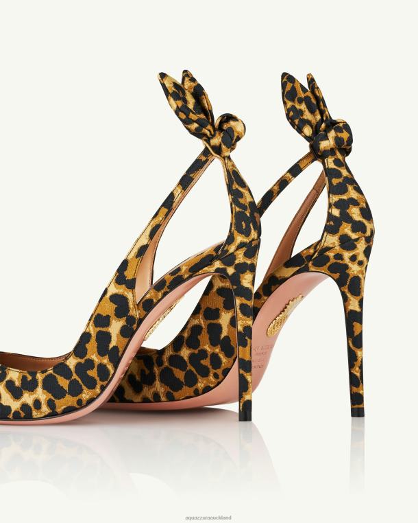 Aquazzura Bow Tie Pump 105 LEOPARD TZ666169