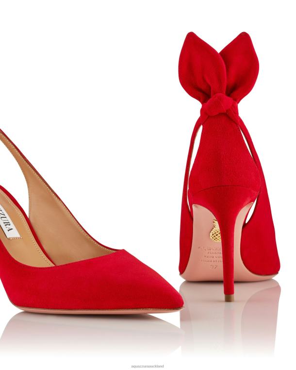 Aquazzura Bow Tie Pump 85 RED TZ666203