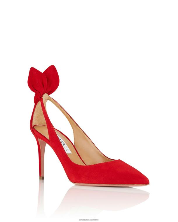 Aquazzura Bow Tie Pump 85 RED TZ666203