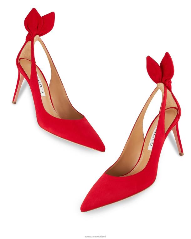 Aquazzura Bow Tie Pump 85 RED TZ666203