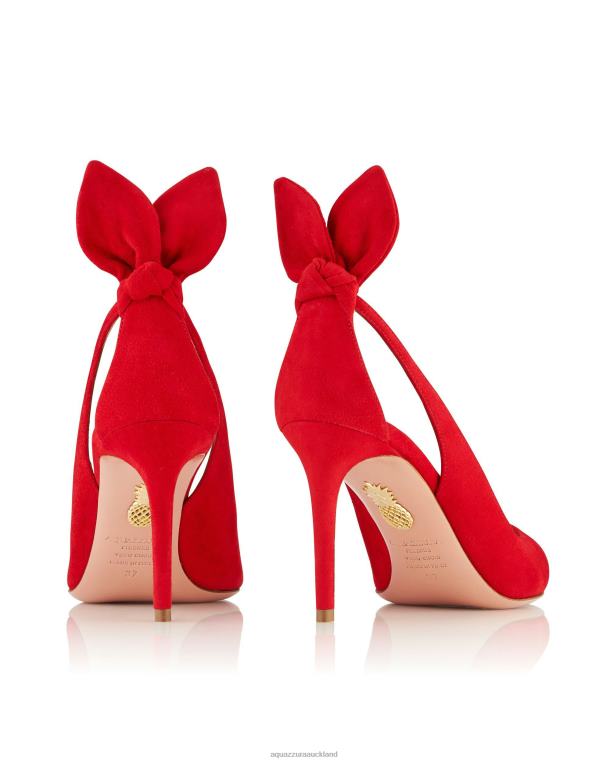 Aquazzura Bow Tie Pump 85 RED TZ666203