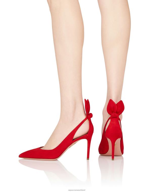 Aquazzura Bow Tie Pump 85 RED TZ666203