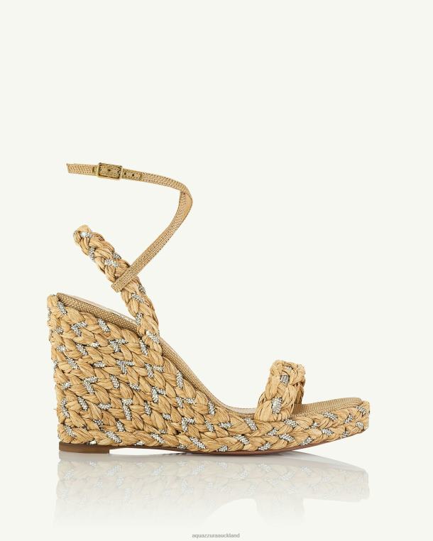 Aquazzura Costiera Wedge 120 BEIGE TZ66662