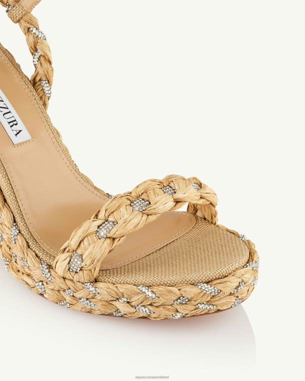 Aquazzura Costiera Wedge 120 BEIGE TZ66662