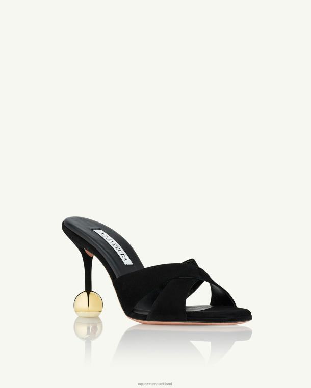 Aquazzura Darling Mule 95 BLACK TZ66635