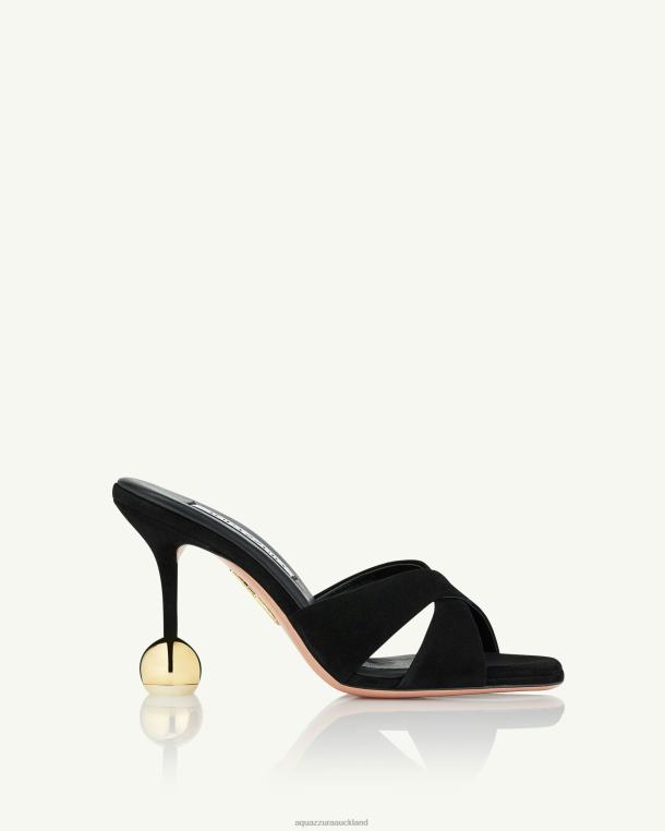 Aquazzura Darling Mule 95 BLACK TZ66635