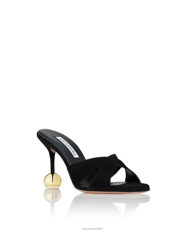 Aquazzura Darling Mule 95 BLACK TZ66635