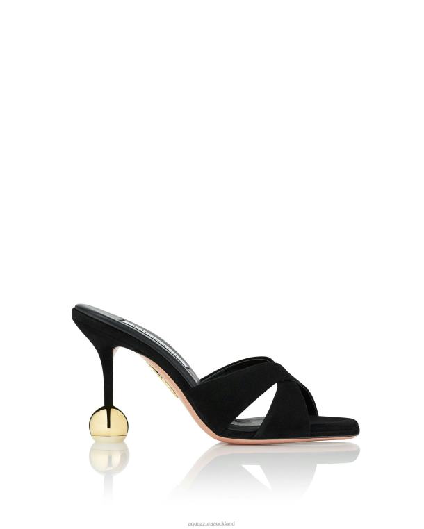 Aquazzura Darling Mule 95 BLACK TZ66635