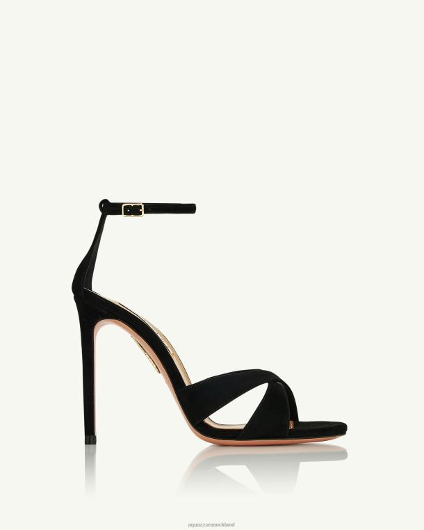 Aquazzura Divine Sandal 105 BLACK TZ66638