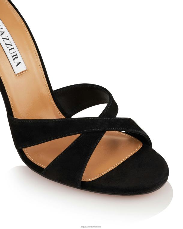 Aquazzura Divine Sandal 105 BLACK TZ66638