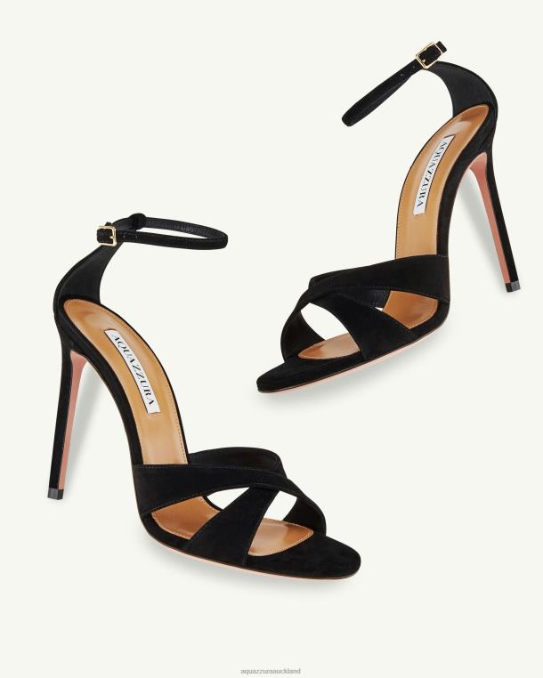 Aquazzura Divine Sandal 105 BLACK TZ66638