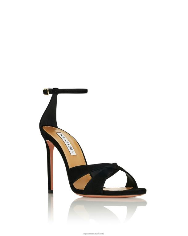 Aquazzura Divine Sandal 105 BLACK TZ66638