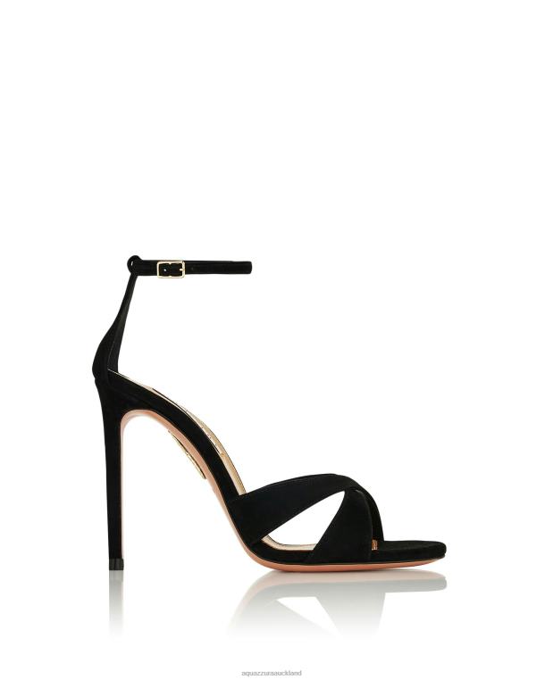 Aquazzura Divine Sandal 105 BLACK TZ66638