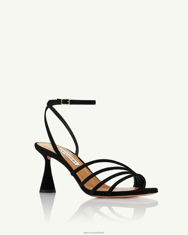 Aquazzura Latour Sandal 75 BLACK TZ66642