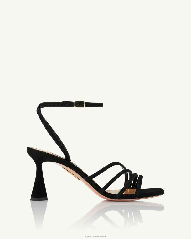 Aquazzura Latour Sandal 75 BLACK TZ66642