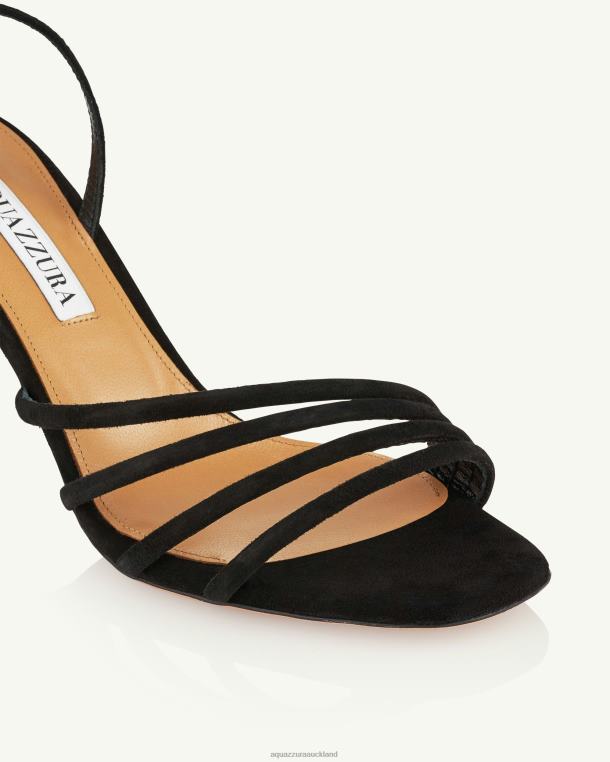 Aquazzura Latour Sandal 75 BLACK TZ66642