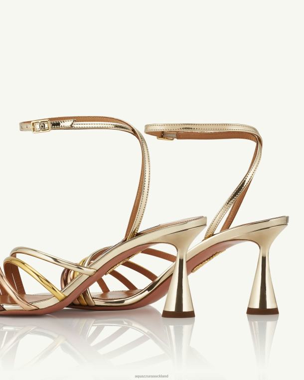 Aquazzura Latour Sandal 75 GOLD TZ66659