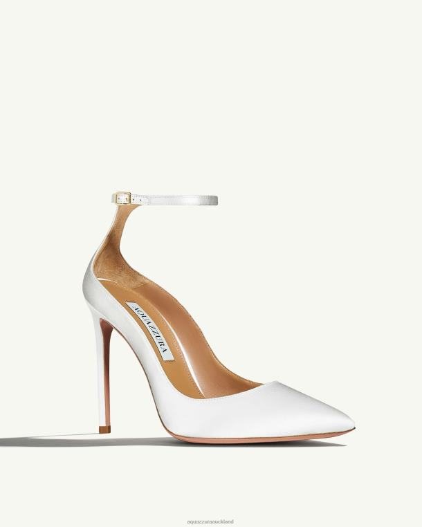 Aquazzura Love Affair Pump 105 WHITE TZ666240