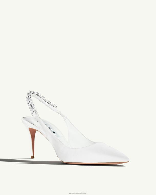 Aquazzura Love Link Pump 75 WHITE TZ666241