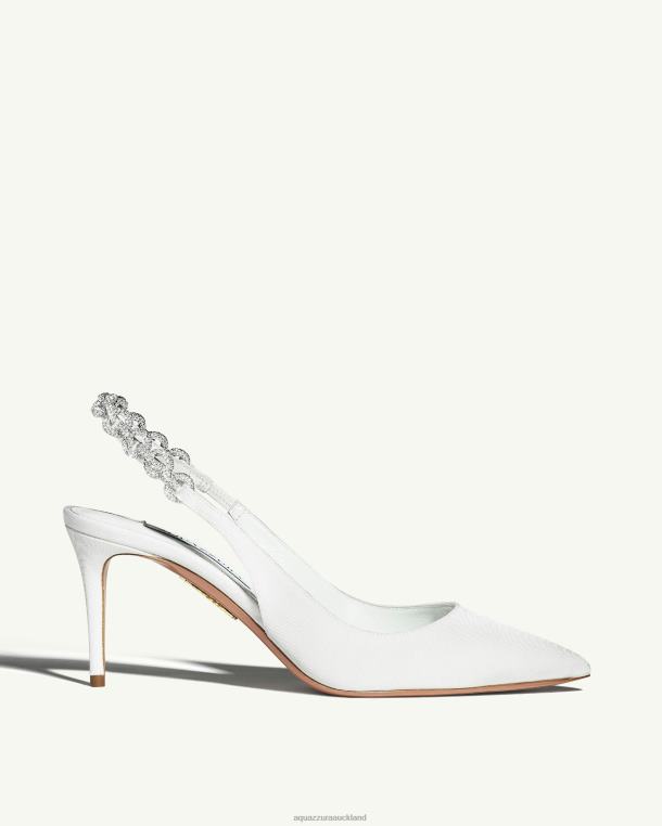 Aquazzura Love Link Pump 75 WHITE TZ666241