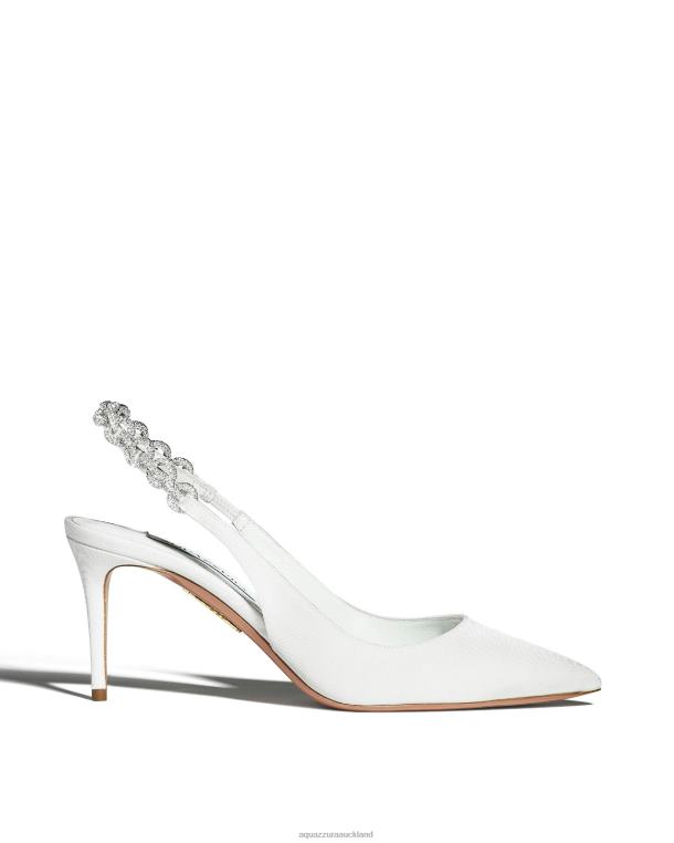 Aquazzura Love Link Pump 75 WHITE TZ666241