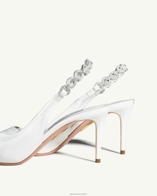 Aquazzura Love Link Pump 75 WHITE TZ666241