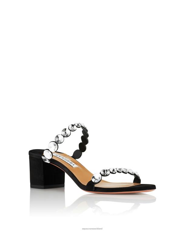 Aquazzura Maxi-Tequila Sandal 50 BLACK TZ66640