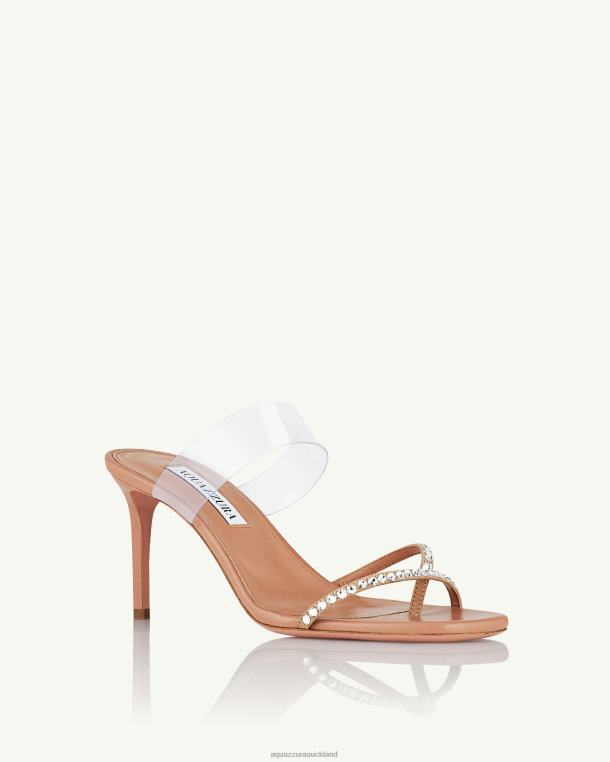 Aquazzura Movie Mule 75 PINK TZ666156