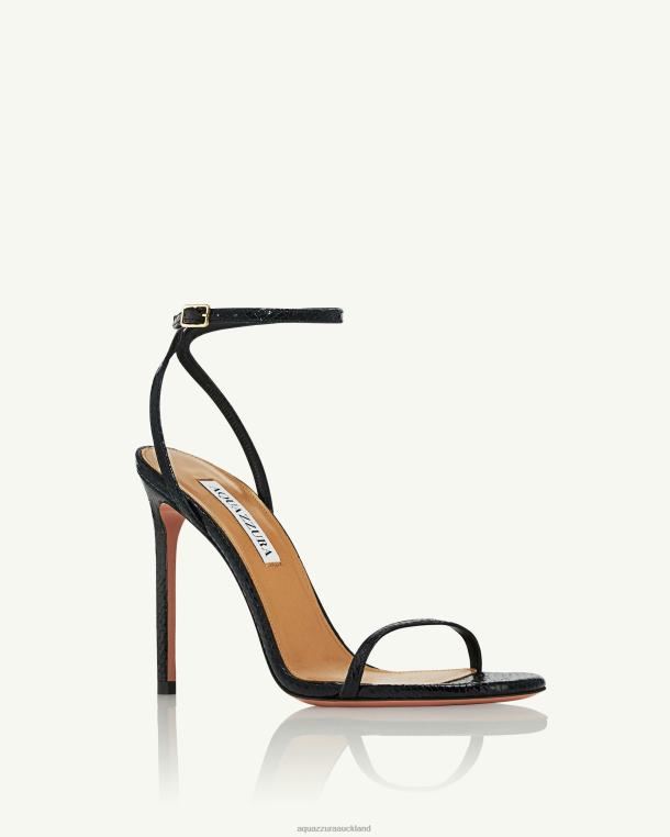 Aquazzura Olie Sandal 105 BLACK TZ66644