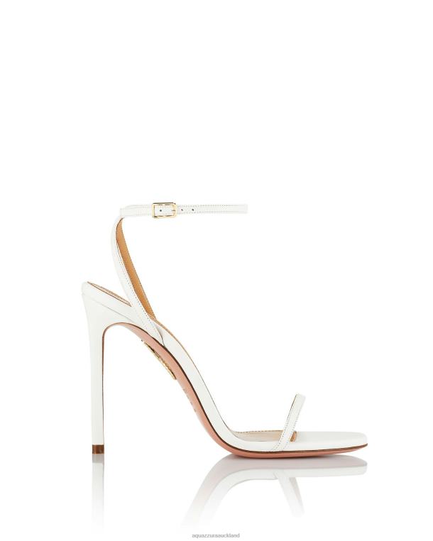 Aquazzura Olie Sandal 105 WHITE TZ66623