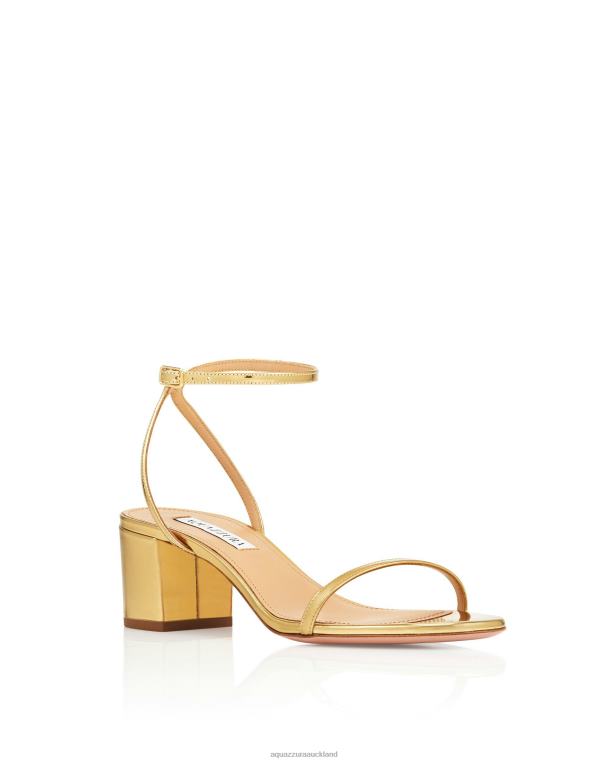 Aquazzura Olie Sandal 50 GOLD TZ66675