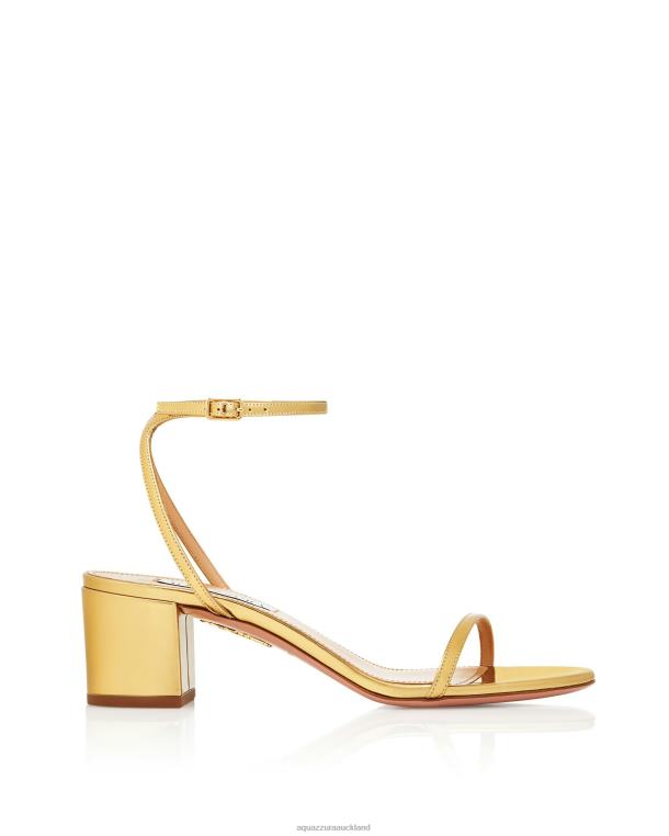 Aquazzura Olie Sandal 50 GOLD TZ66675