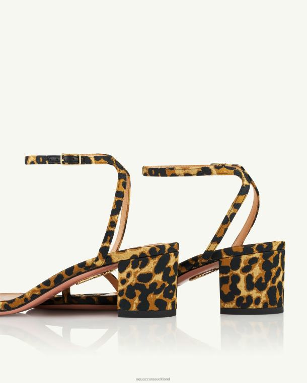 Aquazzura Olie Sandal 50 LEOPARD TZ6665