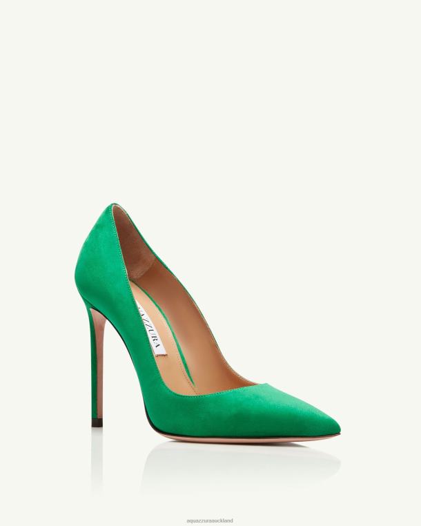 Aquazzura Purist Pump 105 GREEN TZ666222