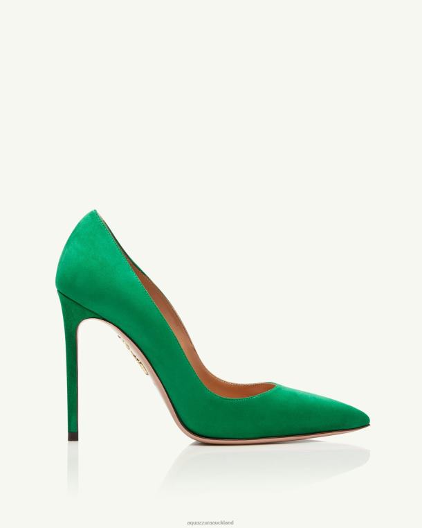 Aquazzura Purist Pump 105 GREEN TZ666222