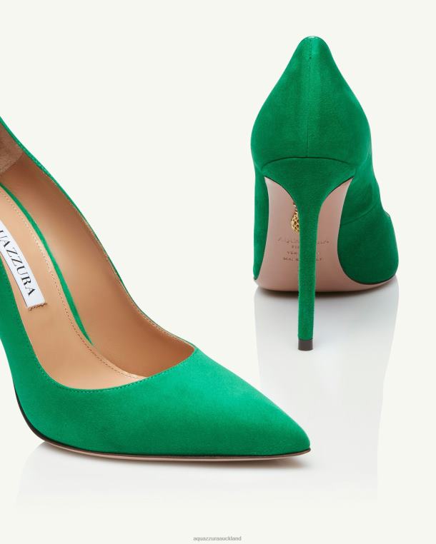 Aquazzura Purist Pump 105 GREEN TZ666222