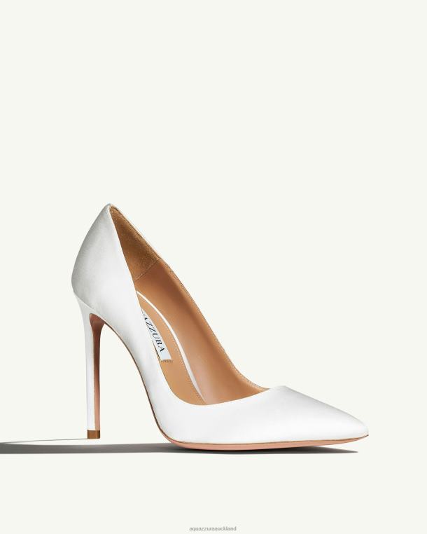 Aquazzura Purist Pump 105 WHITE TZ666242