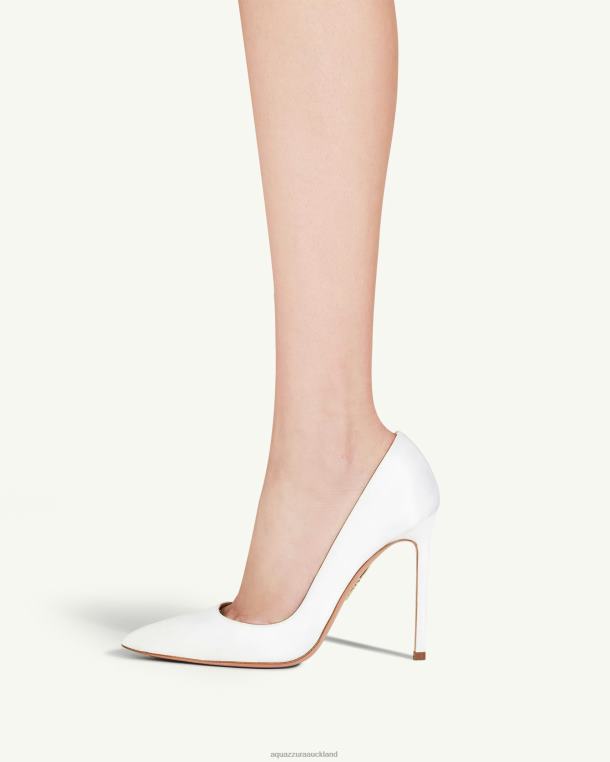 Aquazzura Purist Pump 105 WHITE TZ666242