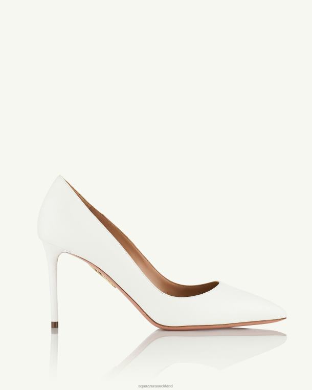 Aquazzura Purist Pump 85 WHITE TZ666236