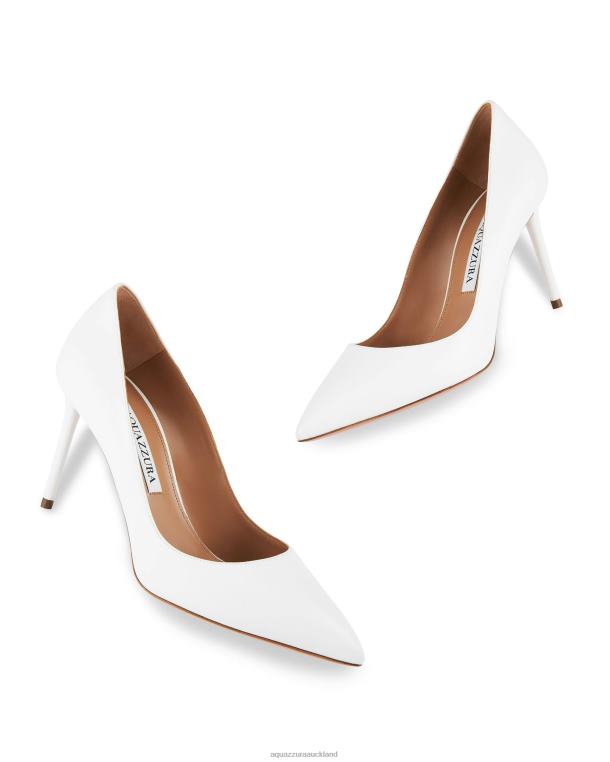 Aquazzura Purist Pump 85 WHITE TZ666236