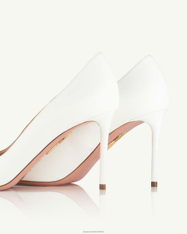 Aquazzura Purist Pump 85 WHITE TZ666236