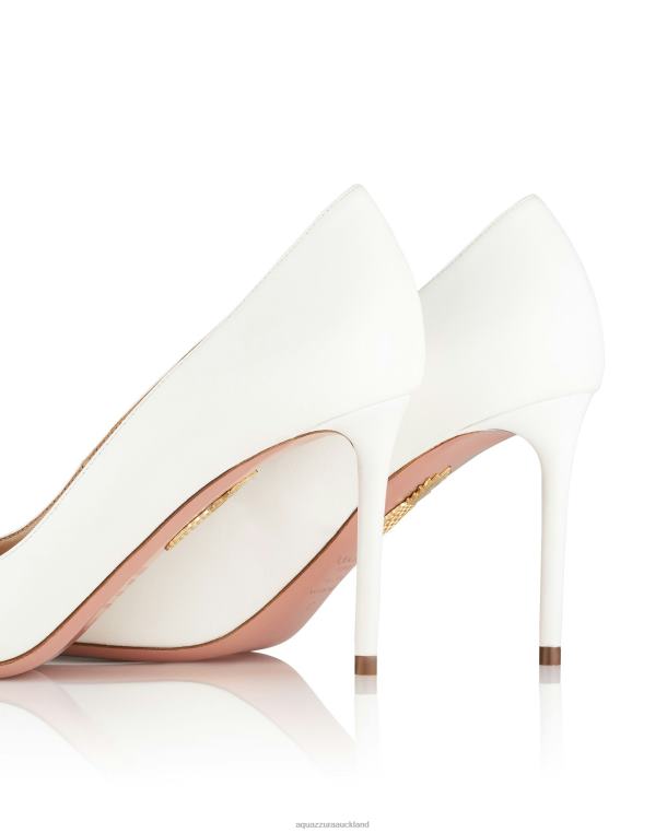 Aquazzura Purist Pump 85 WHITE TZ666236