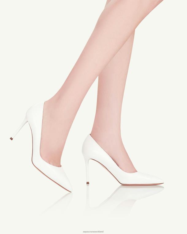 Aquazzura Purist Pump 85 WHITE TZ666236