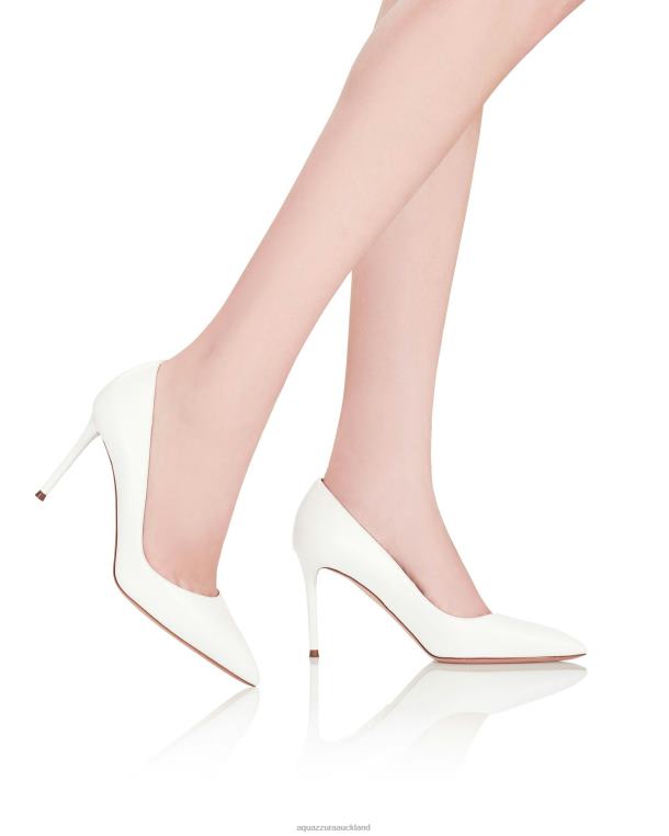 Aquazzura Purist Pump 85 WHITE TZ666236