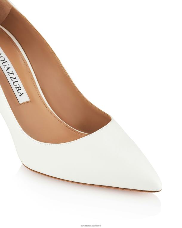 Aquazzura Purist Pump 85 WHITE TZ666236